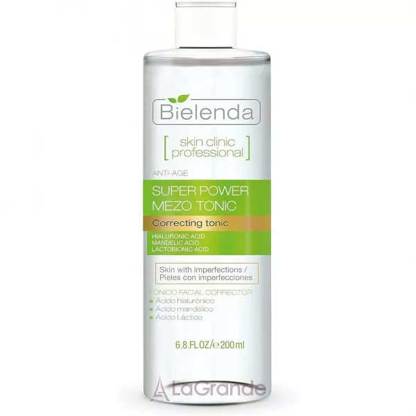 Bielenda Skin Clinic Professional Super Power Mezo Tonic �������� �������������� ����� ��� ���� � ���������� � ������������� ���������