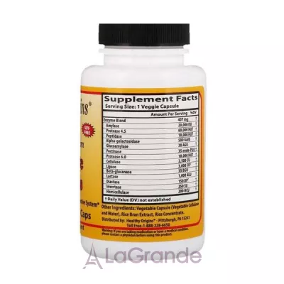 Healthy Origins Digestive Enzymes    