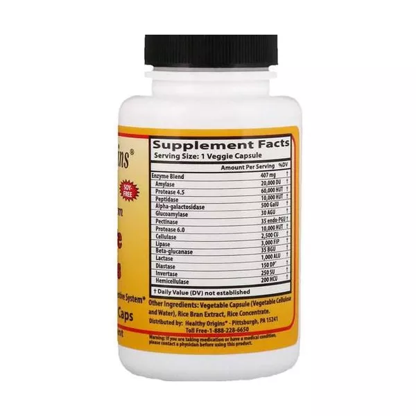 Healthy Origins Digestive Enzymes ������ �������� � ��������