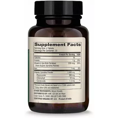 Dr. Mercola Spirulina 2000 mg  2000 