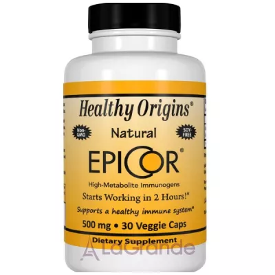 Healthy Origins  Epicor (Immune Protection) 500 mg  500   