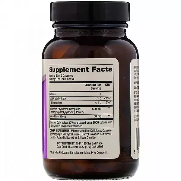 Dr. Mercola Quercetin and Pterostilbene Advanced ��������� �� �������������
