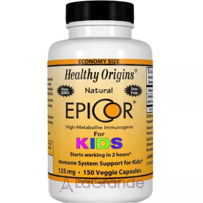 Healthy Origins Epicor for Kids 125 mg    125   