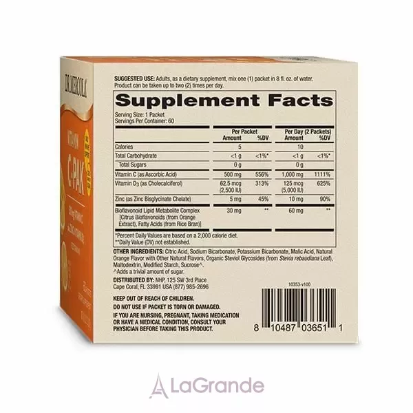 Dr. Mercola Vitamin C-PAK ³���� �+����+�3, � ������ ���������