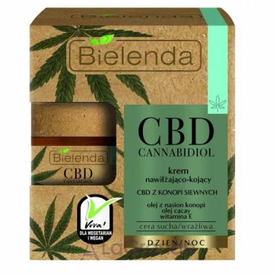 Bielenda CBD Cannabidiol Moisturizing & Soothing Cream      