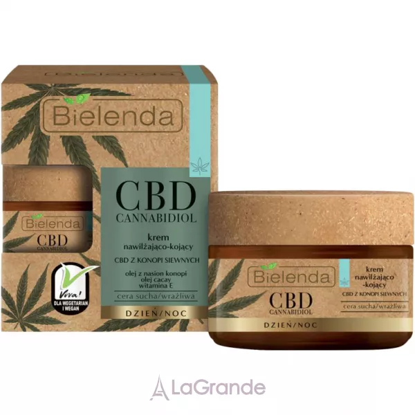 Bielenda CBD Cannabidiol Moisturizing & Soothing Cream ���� ��� ����� � �������������� ����