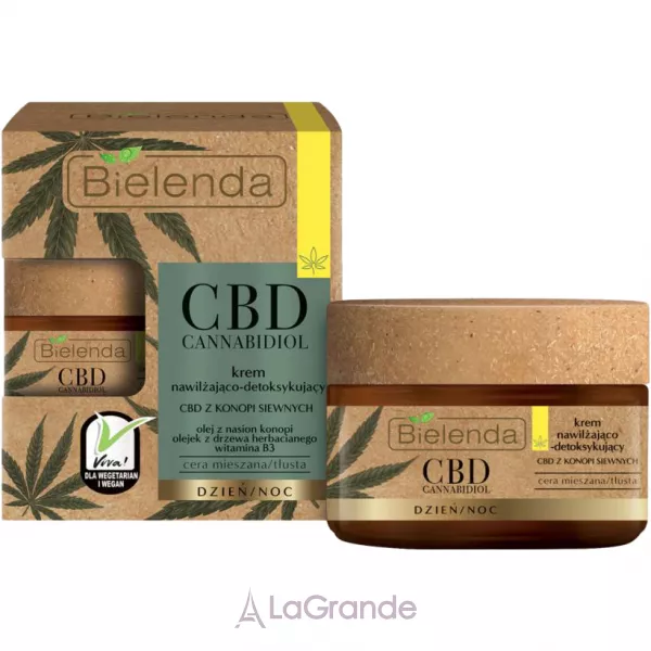 Bielenda CBD Cannabidiol Moisturizing & Detoxifying Cream ���� ��� ���� ��� ������ � ��������������� ����