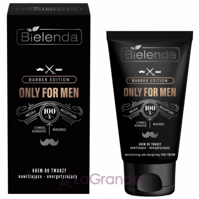 Bielenda Barber Edition Only For Men Moisturizing And Energizing Face Cream      