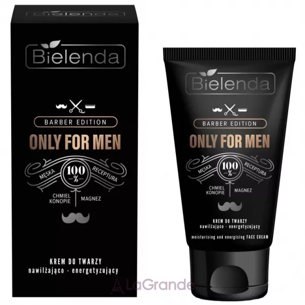Bielenda Barber Edition Only For Men Moisturizing And Energizing Face Cream ����������� � ������������ ���� ��� ����
