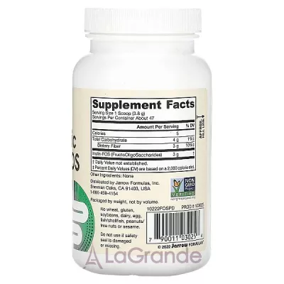 Jarrow Formulas, Inulin FOS, Powder, 6.3 oz (180 g)    (  FOS ) 3000  180 