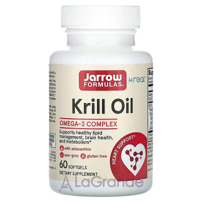 Jarrow Formulas, Krill Oil, 300 mg, 120 Softgels   600  120 