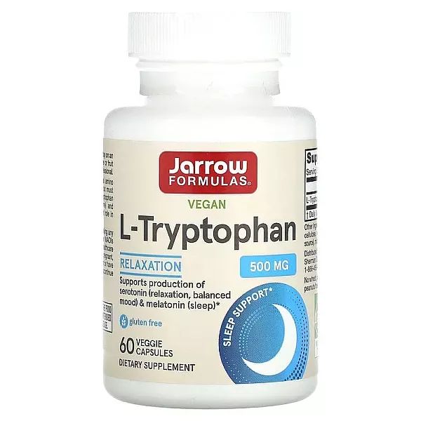 Jarrow Formulas L-Tryptophan 500 mg �-��������� (L-Tryptophan) ��������� ����������� �������������