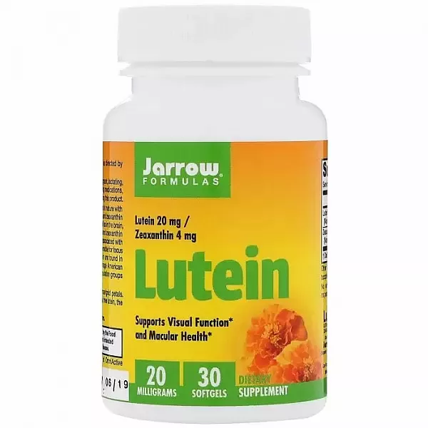 Jarrow Formulas Lutein 20 mg ����� (Lutein) 20 �� ��� �������� ������ ������� �� ������'� ������