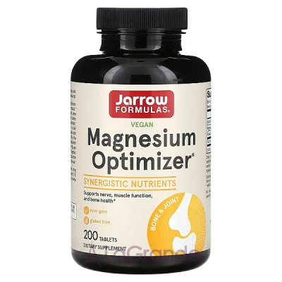 Jarrow Formulas, Magnesium Optimizer, 200 Tablets   ( ) 200 