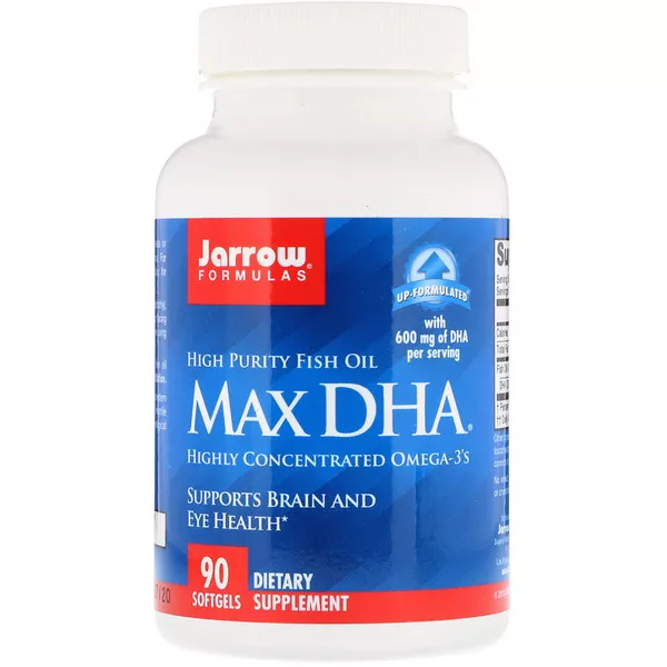 Jarrow Formulas Max DHA 484/300mg ���'���� ��� (Max DHA) ��� ������������� �������� ����� �� ��������, ��� ����� �������� ���