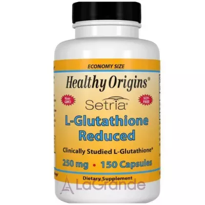 Healthy Origins Setria L-Glutathione Reduced 250 mg   250   