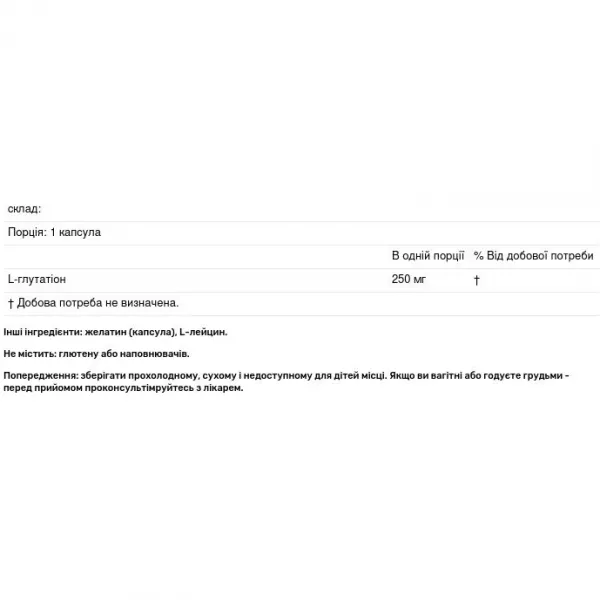 Healthy Origins Setria L-Glutathione Reduced 250 mg �������� �������� 250 �� � ��������
