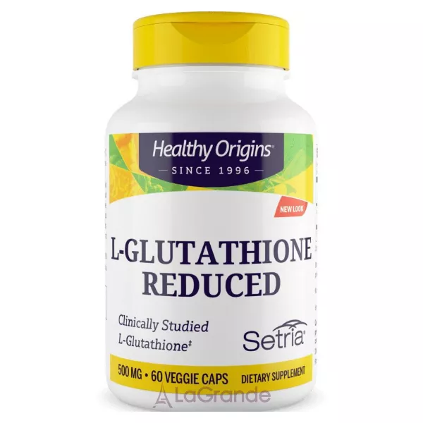 Healthy Origins Setria L-Glutathione Reduced 500 mg ��������� ���������� 500 �� � ��������