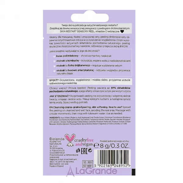 Bielenda Skin Restart Sensory Fine-Grained Cleansing Peeling �������������� ���������� ���� ��� �������