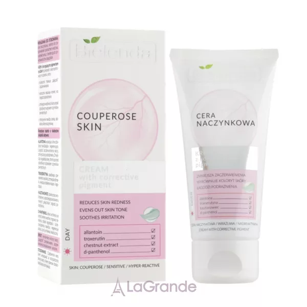 Bielenda Capillary Skin Cream with Corrective Pigment ���� ��� ������� � ������������� ��������