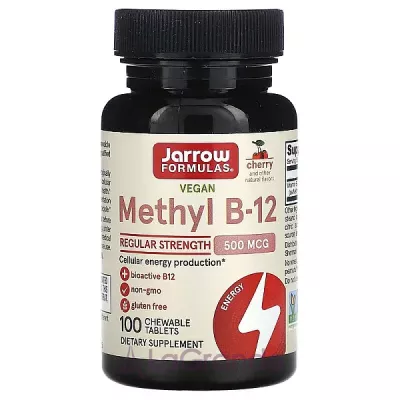 Jarrow Formulas, Methyl B-12, Cherry Flavor, 500 mcg, 100 Lozenges ³ 12 (Methyl B12) 500  100     