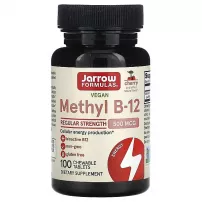 Jarrow Formulas Methyl B-12 Cherry Flavor 500 mcg ������� �12 (Methyl B12) ����������� �������� �� ������ �����