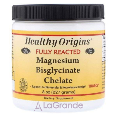 Healthy Origins Magnesium Bisglycinate Chelate (TRAACS) ̳   