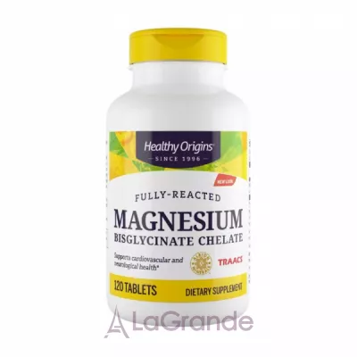 Healthy Origins Magnesium Bisglycinate Chelate 200 mg    200   