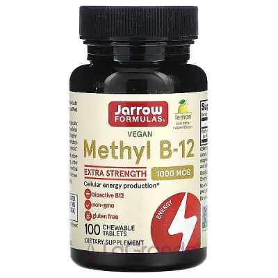 Jarrow Formulas, Methyl B-12, Lemon Flavor, 1000 mcg, 100 Lozenges ³ 12 (Methyl B12) 1000  100    