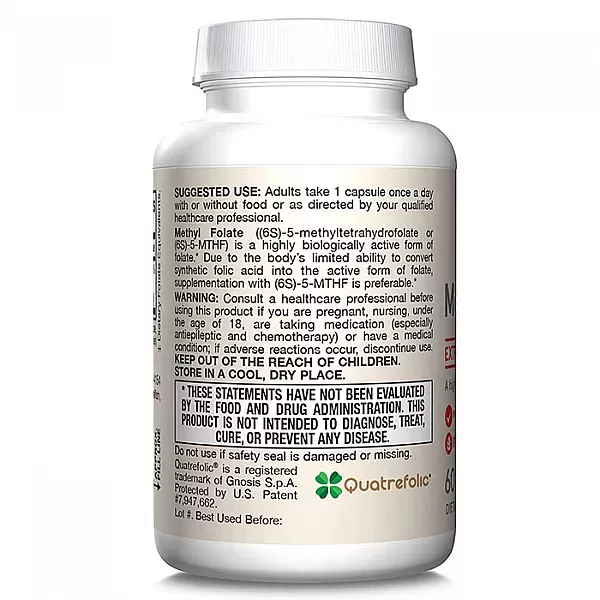 Jarrow Formulas Methyl Folate 400 mcg ���������� (Methyl folate) ��� �������-������� �� ������� ������, ��� �������