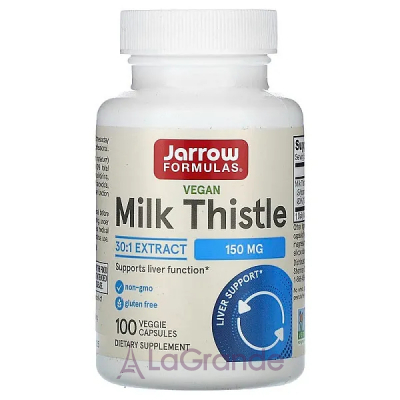 Jarrow Formulas, Milk Thistle, 150 mg, 100 Capsules  (Milk Thistle) 150  100 