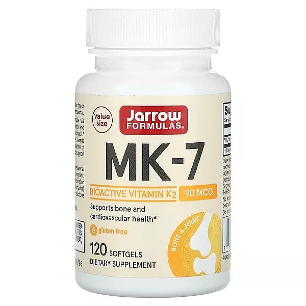 Jarrow Formulas MK-7 Vitamin K2 as MK-7, 90 mcg ³���� �2 (��-7 Vitamin K2) ��� �����