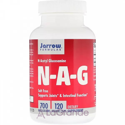 Jarrow Formulas, N-A-G, 700 mg, 120 Veggie Caps N- (N-A-G) 700  120 