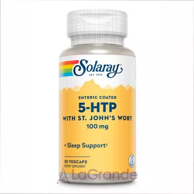 Solaray 5-HTP + St. John's 100mg   