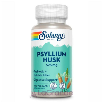 Solaray Psyllium Husk 525 mg Veg Caps ĳ   (  )  