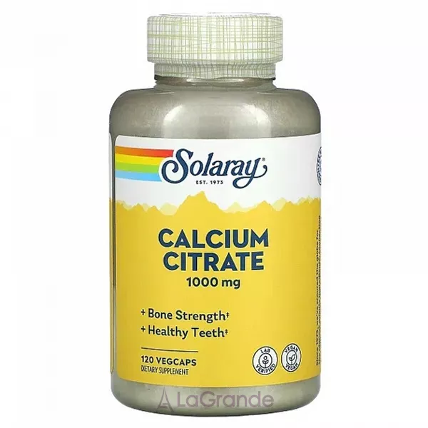 Solaray Calcium Citrate 1000 mg ������� ������ � ��������