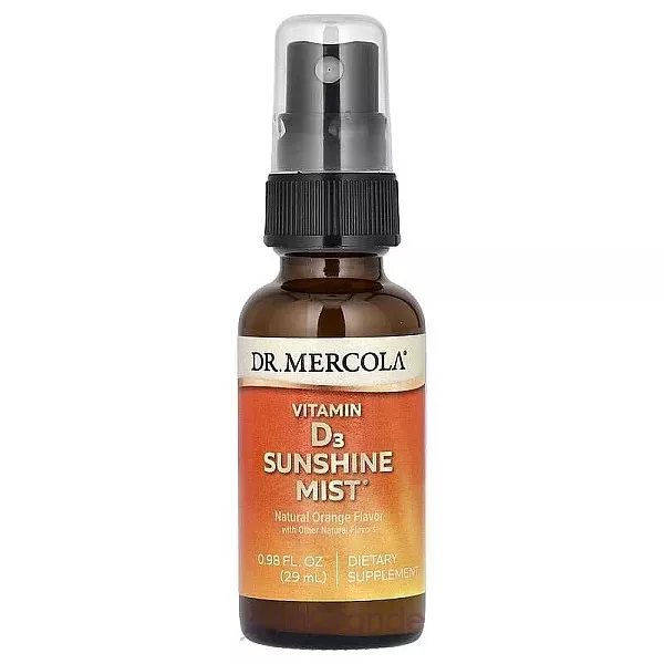 Dr. Mercola Vitamin D3 Sunshine Mist C���� � ������� D3 5000 ��, � ������ ���������