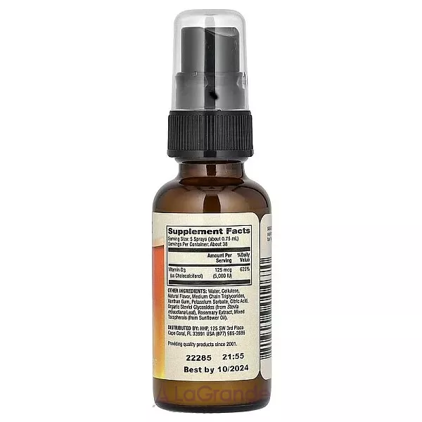 Dr. Mercola Vitamin D3 Sunshine Mist C���� � ������� D3 5000 ��, � ������ ���������