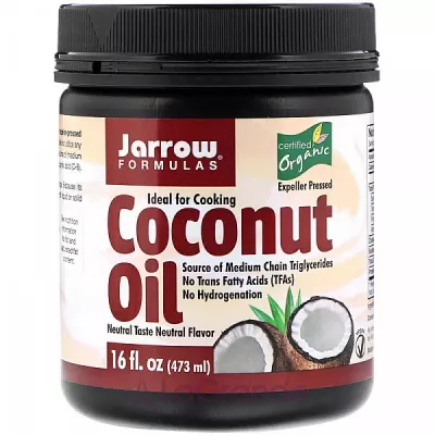 Jarrow Formulas, Organic Coconut Oil, 16 oz (473 g/946g)    (Coconut Oil) 473 /946 