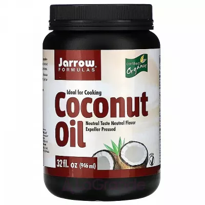 Jarrow Formulas, Organic Coconut Oil, 16 oz (473 g/946g)    (Coconut Oil) 473 /946 