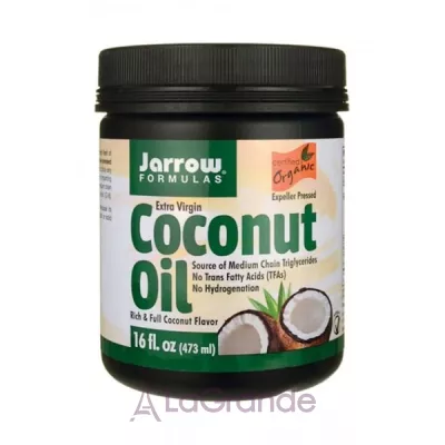 Jarrow Formulas, Organic Extra Virgin Coconut Oil, 32 fl oz (946 ml)   (Coconut Oil) 946 