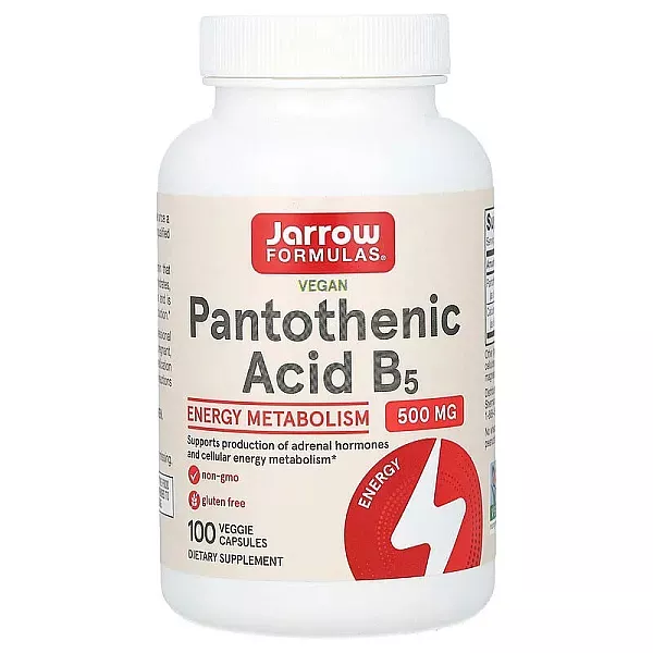 Jarrow Formulas Pantothenic Acid B5 500 mg ����������� ������� ³���� �5 (Pantothenic acid B5)