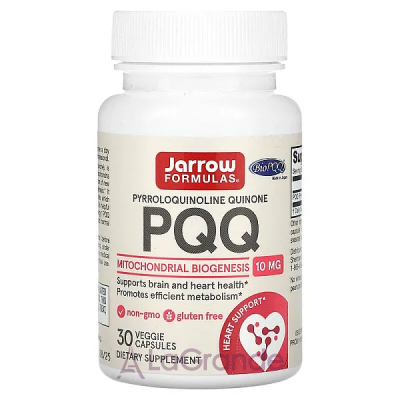 Jarrow Formulas, PQQ (Pyrroloquinoline Quinone), 10 mg, 30 Capsules  (PQQ) 10  30 