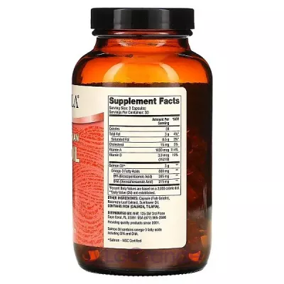 Dr. Mercola Wild Caught Alaskan Salmon Oil    