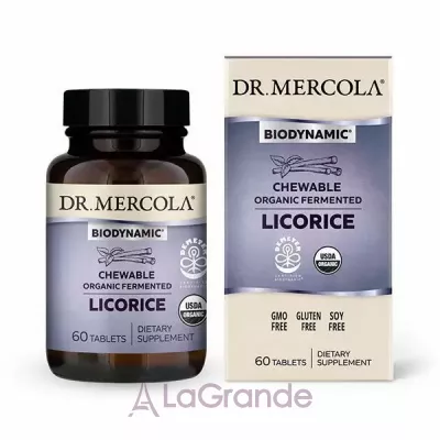 Dr. Mercola Biodynamic Organic Fermented Licorice   