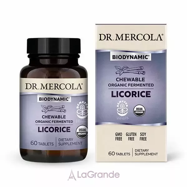Dr. Mercola Biodynamic Organic Fermented Licorice �������� ������� ������������
