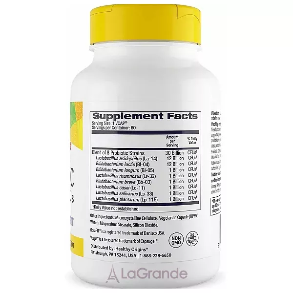 Healthy Origins Probiotic 30 Billion CFU ��������� 30 ���� ��� � ��������