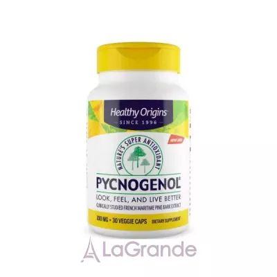 Healthy Origins Pycnogenol 100 mg    100   