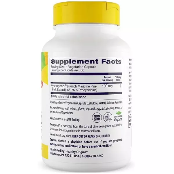 Healthy Origins Pycnogenol 100 mg �������� ������� ���� 100 �� � ��������
