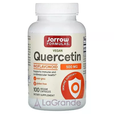 Jarrow Formulas, Quercetin, 500 mg, 100 Capsules  (Quercetin) 500  100 